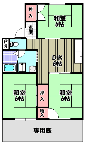 津々山グリーンハイツⅠ 間取_339_281_1.jpg